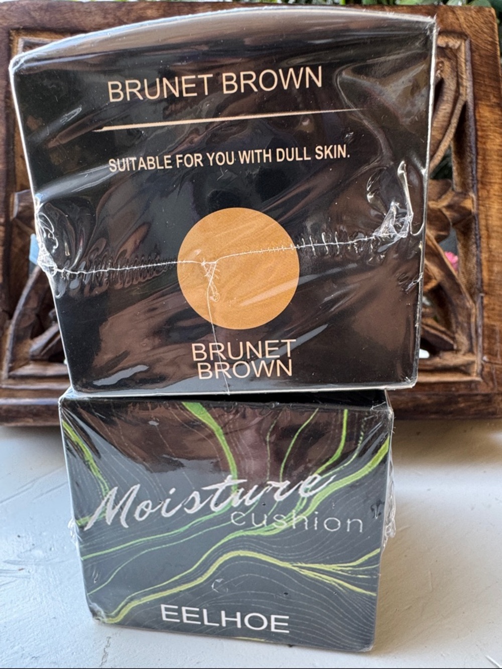 EELHOE Moisture Cushion Foundation - Brunet Brown